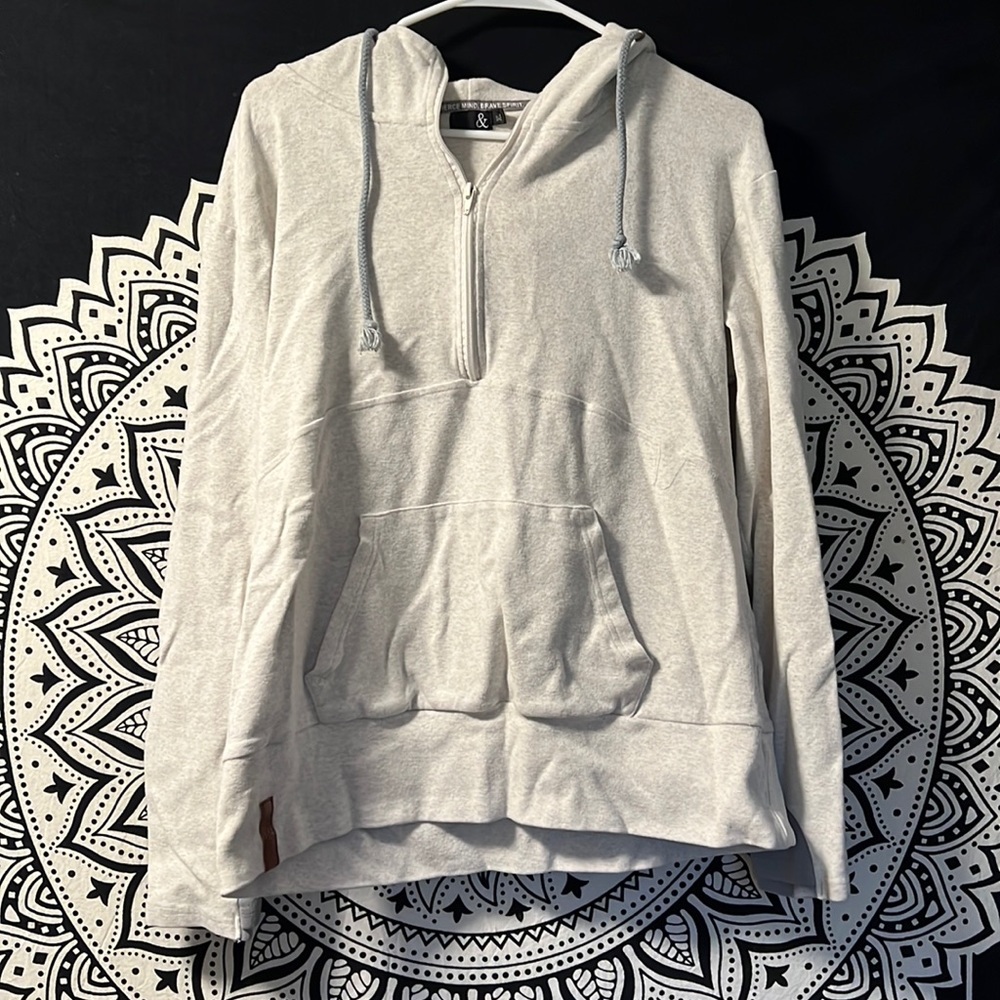 Mindy Mae’s quart zip sweatshirt